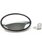 Retrac 8in Stainless Offset-Mount Convex Mirror Head with J-Bracket 610553 - alternate 1